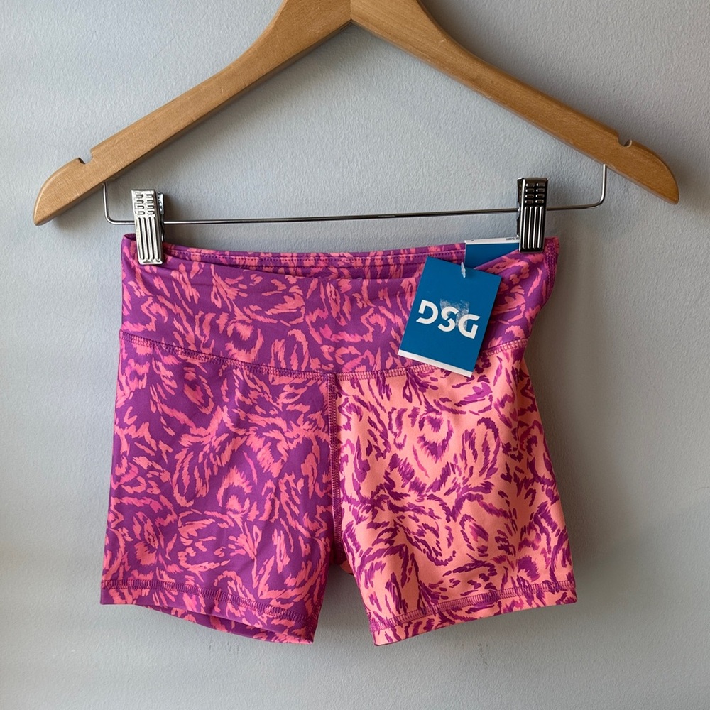 DSG Momentum Girls Mid‎ Rise Biker Short NWT